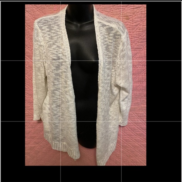 Faded Glory Sweaters - 💋3 For $20💋 White Cardigan